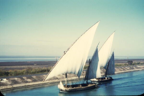 Sails on the Suez