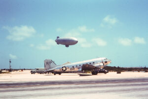 Silver Blimp’s Aerial Escort