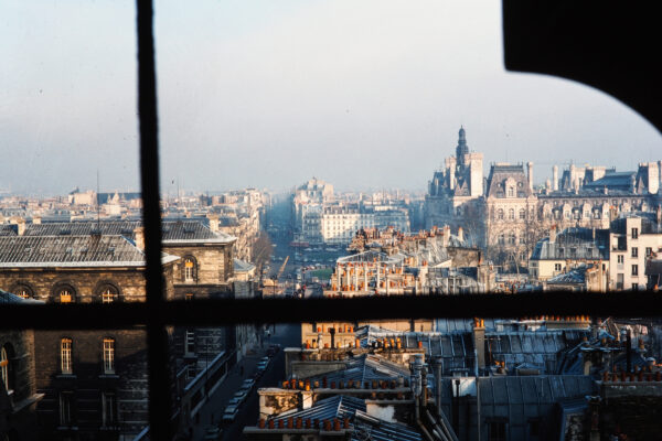 Parisian Rooftops at Dusk